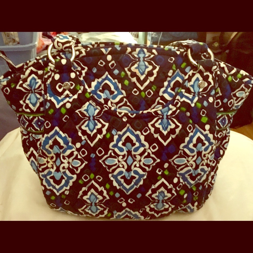 Vera Bradley Glenna in Blue Ink